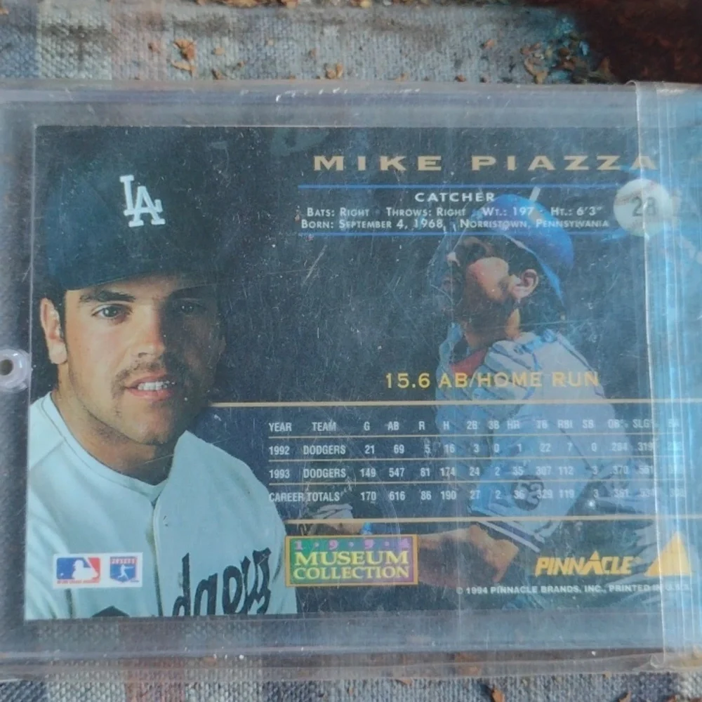 Mike Piazza rookie Baseball Card